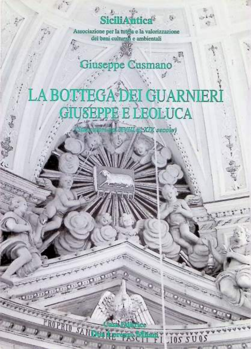 Copertina di La bottega dei Guarneri di Giuseppe Cusmano
