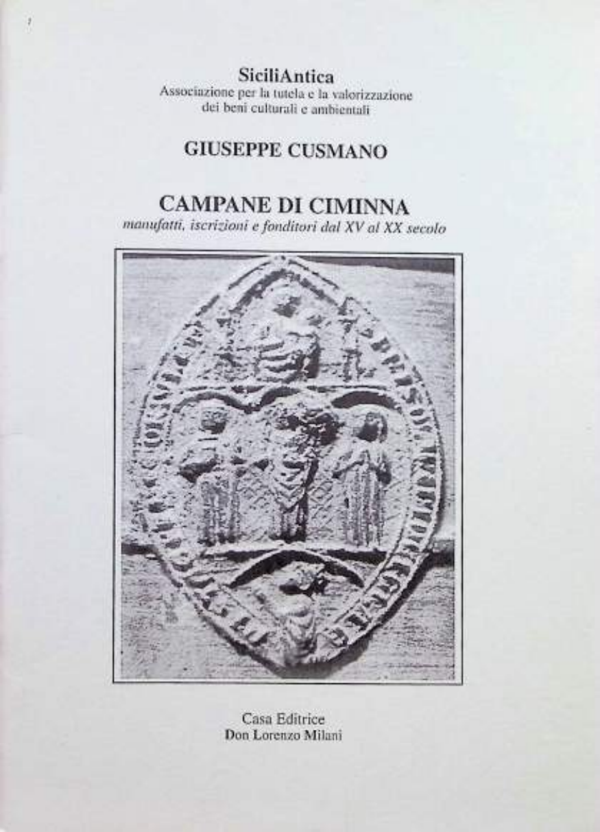 Copertina di Campane di Ciminna di Giuseppe Cusmano