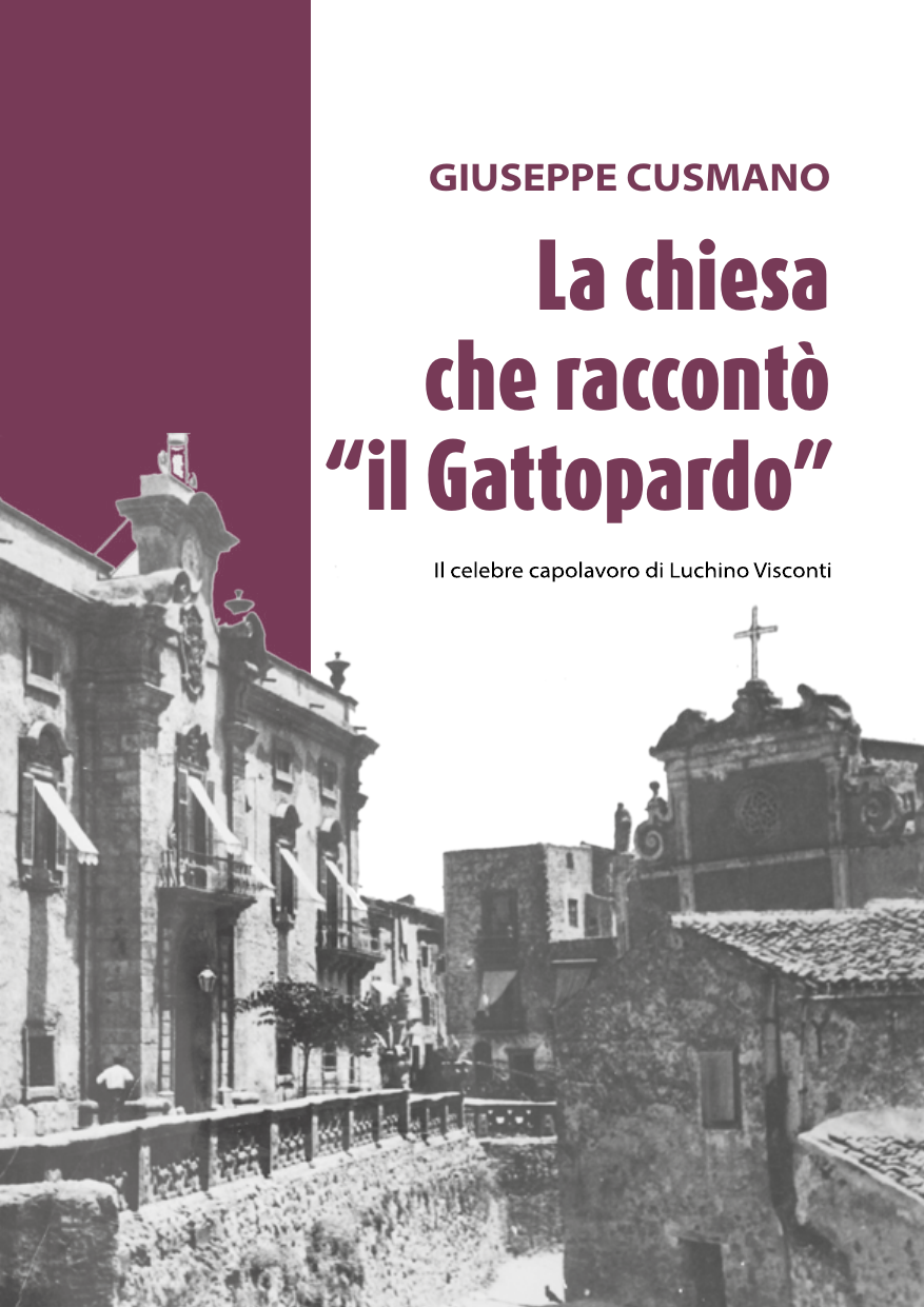 Copertina dell'opuscolo La chiesa che raccontò il Gattopardo di Giuseppe Cusmano
