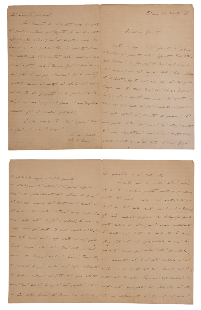 Lettera 14 del 14 dicembre 1875