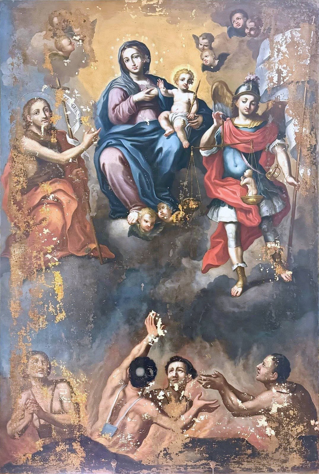 Restauro opere d'arte Ciminna