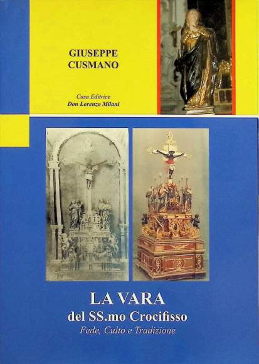 Copertina del libro La vara del SS.mo Crocifisso di Giuseppe Cusmano